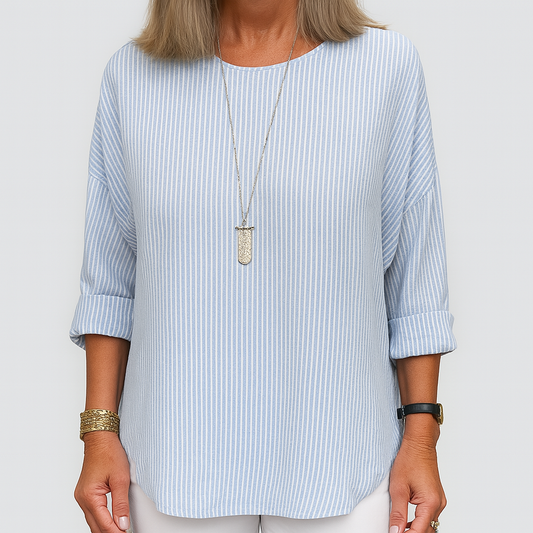 Rhea | Modische gestreifte Bluse