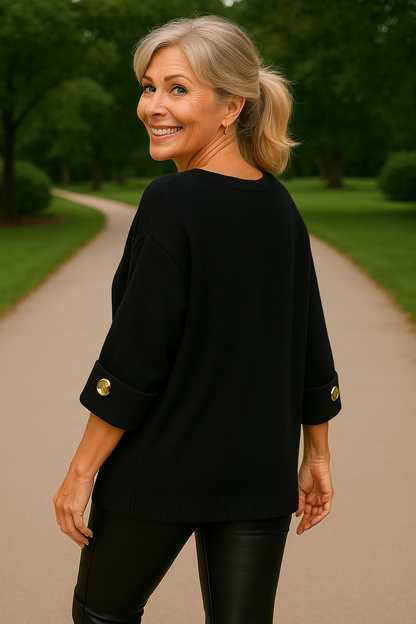 Danika | Pullover-Bluse – Mühelose Eleganz, täglicher Komfort