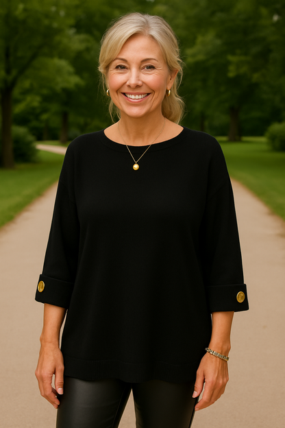 Danika | Pullover-Bluse – Mühelose Eleganz, täglicher Komfort
