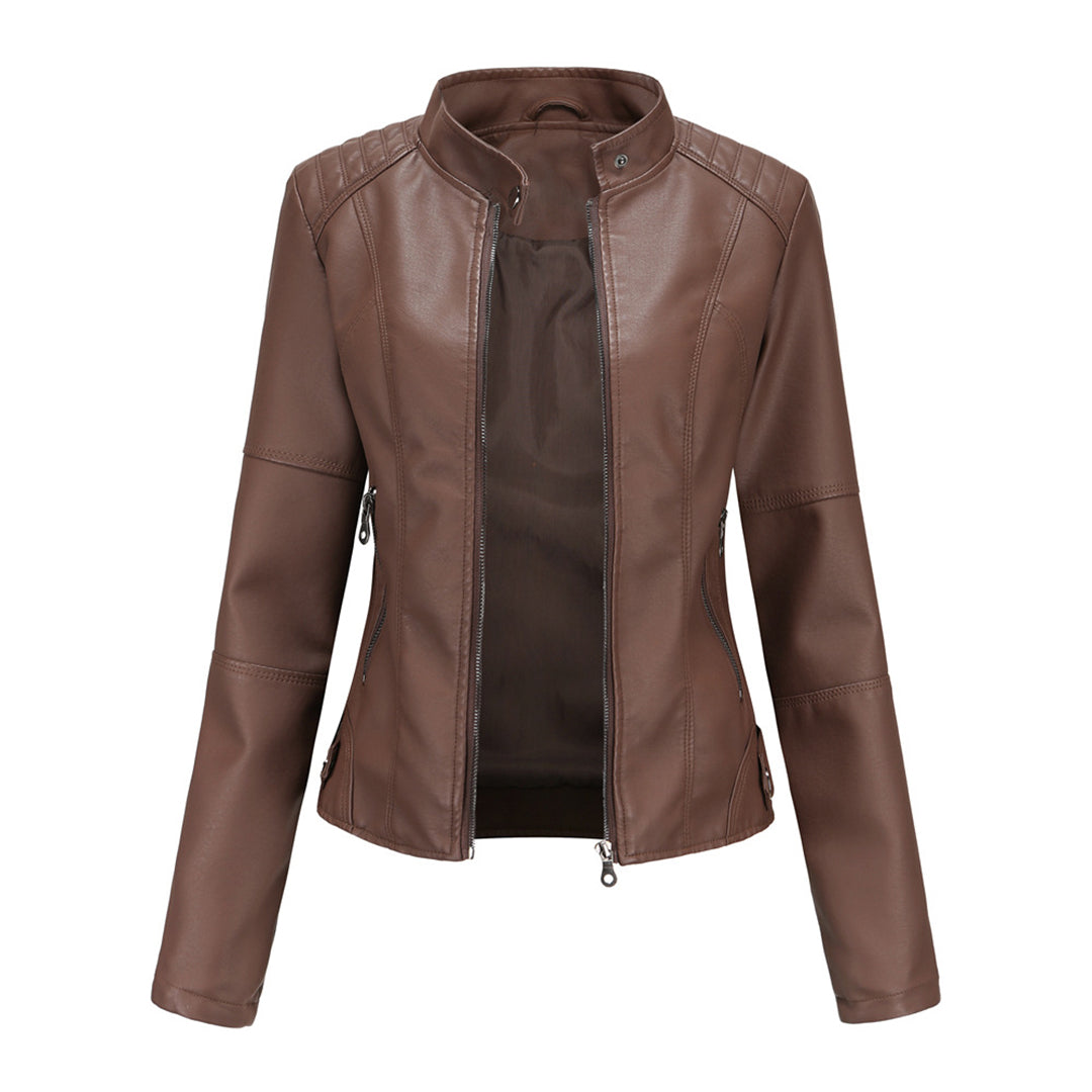 THARAH | Zeitlose Lederjacke