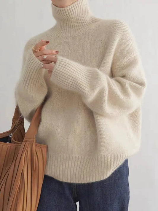 Isabella – Kaschmir-Rollkragenpullover