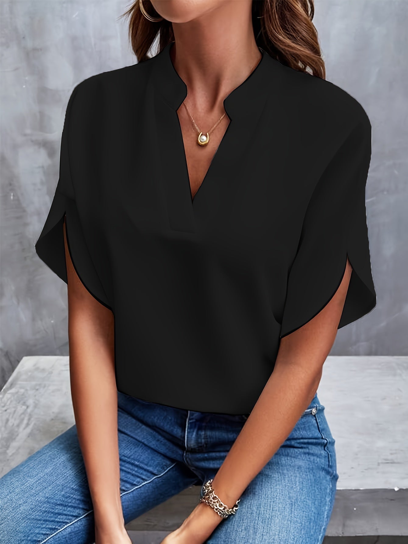 Mina™ | Luxuriöse Elegante Bluse