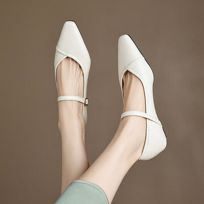 Solenza™| Eliza Flache Sandalen