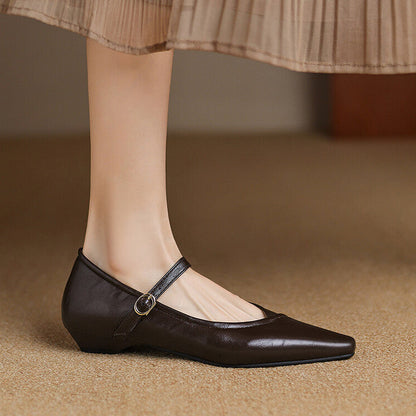 Solenza™| Eliza Flache Sandalen