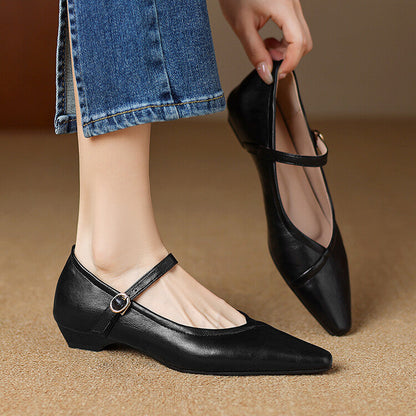 Eliza Flache Sandalen