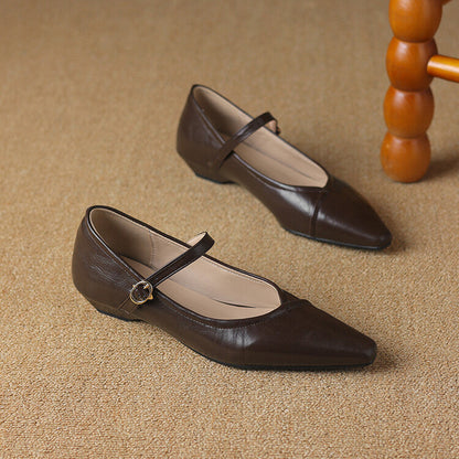 Eliza Flache Sandalen