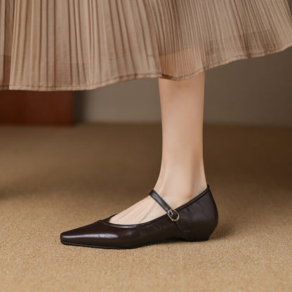 Eliza Flache Sandalen