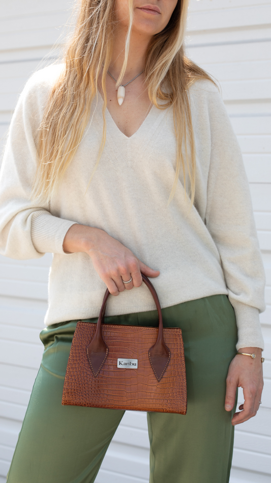 Javiera Kaffee Design Geldbörse