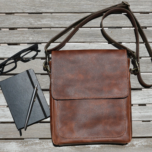 Jose Leder Braun Rucksack