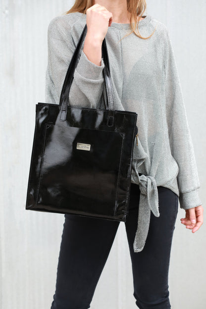 Maria Black Lackleder Geldbörse