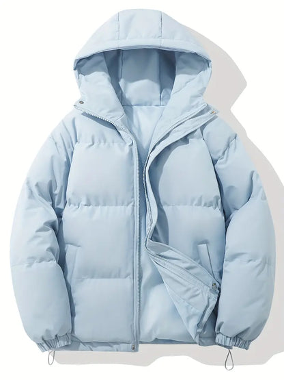 Anika | Gepolsterte Winterjacke mit Kapuze