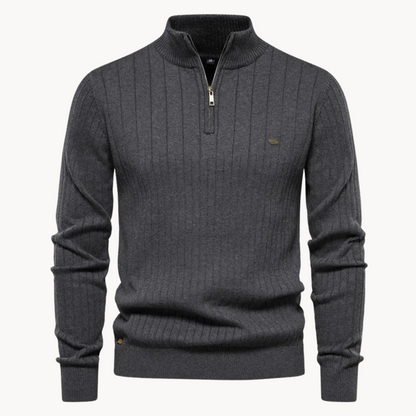 Viertel-Zip-Pullover