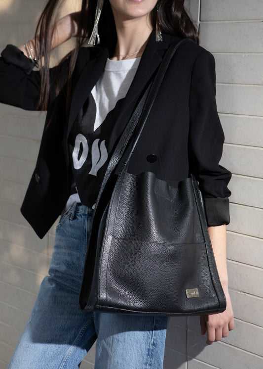 Schwarze Dominga Geldbörse