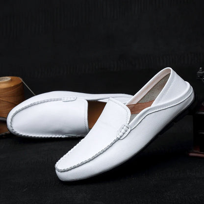 Monza Driving Loafers aus Leder