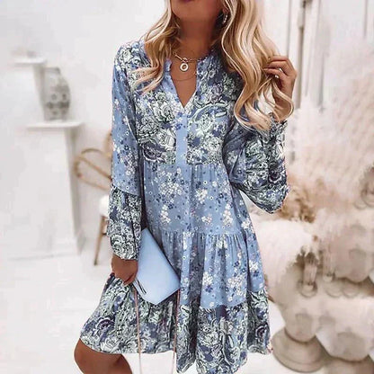 ANTONIA I STILVOLLES GEBLÜMTES KLEID