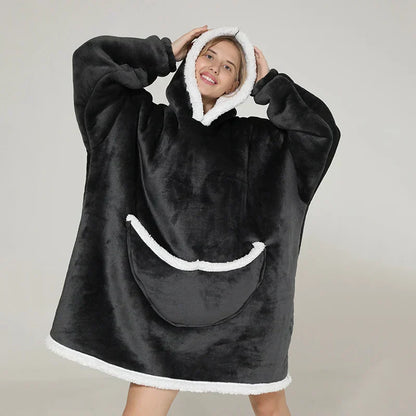 Teddy | Oversized Hoodie-Decke für Erwachsene und Kinder