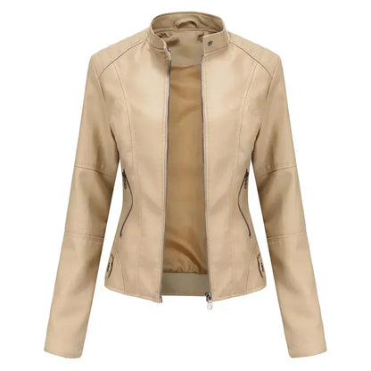 Nova | Chic Leather Jacket