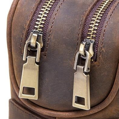 Crazy Horse Leder Kulturbeutel