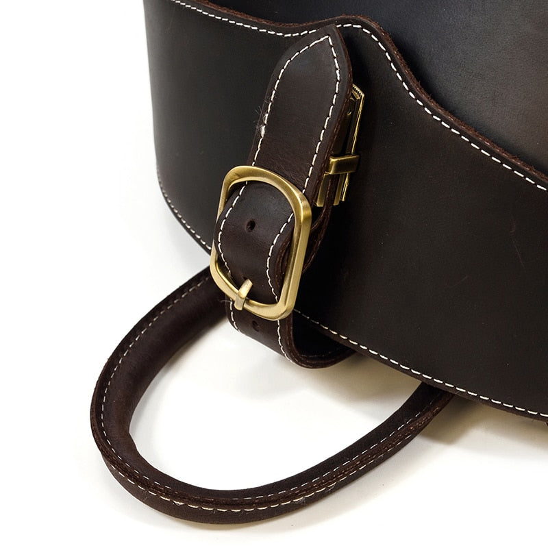 Leder Rucksack Käfer Stil Damen Rucksack