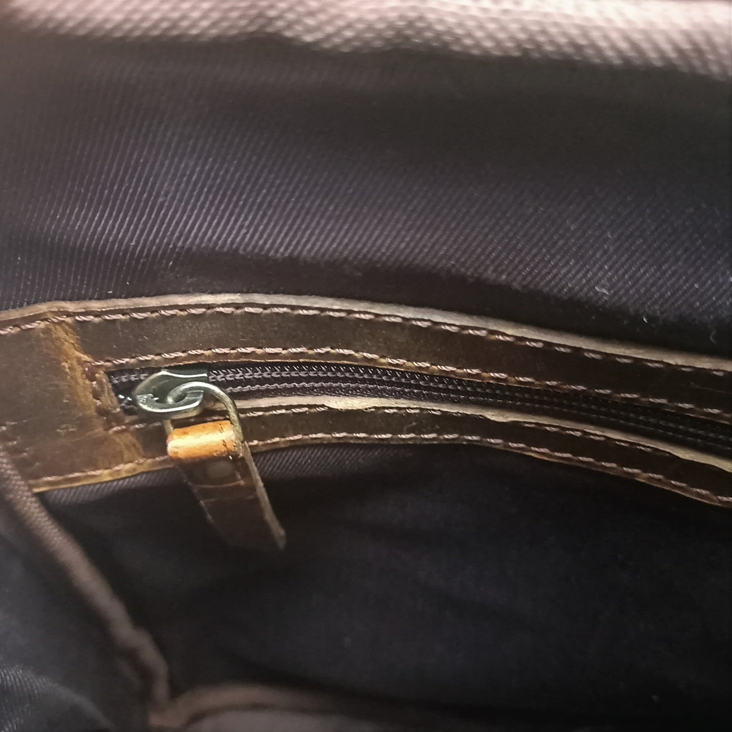 Hunter Braun Leder Damen Tasche