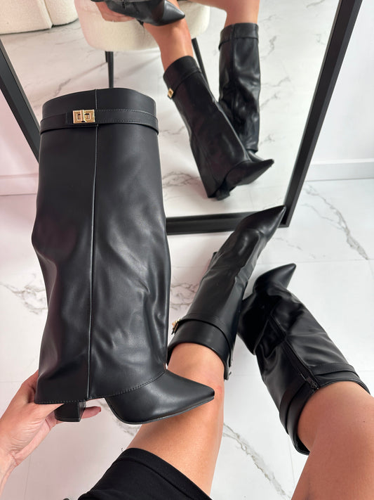 SERENA™ - Haifischleder-Stiefel