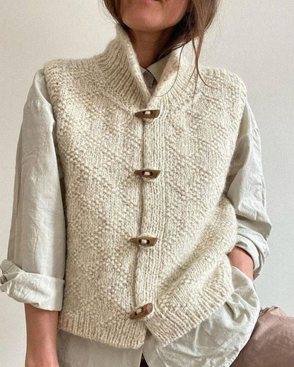 IVY™ - Klassischer Ärmelloser Cardigan