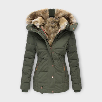 Ava | Elegant Faux Fur Jacket