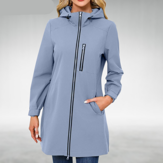 Izza | Wasserdichte Damen-Langjacke