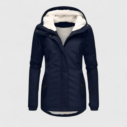 Rovena™ – Wasserdichte Winterjacke mit Kapuze