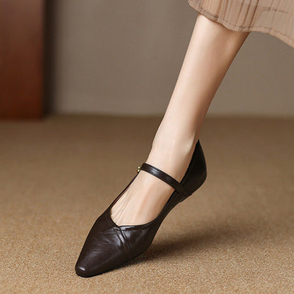 Eliza Flache Sandalen
