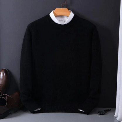 Thierry | Kaschmir Pullover mit Rundhalsausschnitt