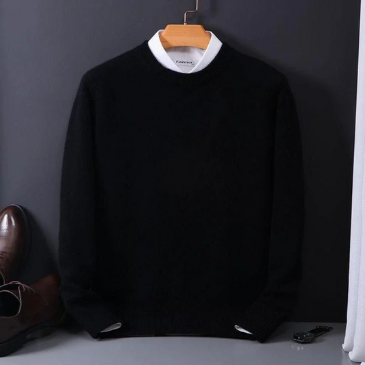 Thierry | Kaschmir Pullover mit Rundhalsausschnitt