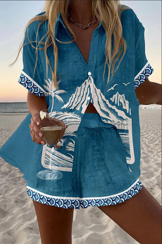 Virina | Elegantes Leinen-Outfit Monte Fuji