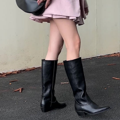 AURA™ - Elegante High-Rise-Stiefel