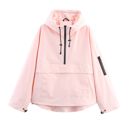 Thalie | Kuschelige Kapuzenjacke mit Drei-Schutz-Funktion