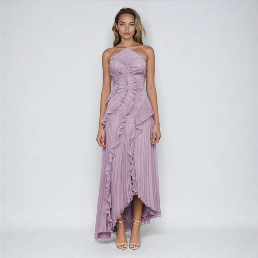NORELLE | FLIEDERFARBENES ABENDKLEID MIT ZARTEM GLANZ