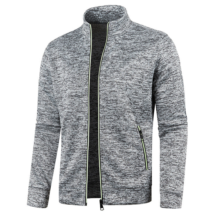 Kasper | Klassische Strickjacke mit Reißverschluss