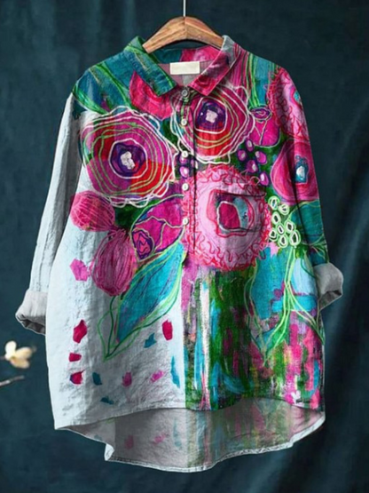 Friedens Hippie Kunst Shirt