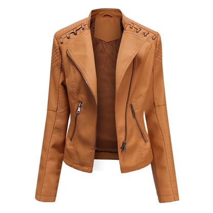 Samantha | Stylish Leather Jacket