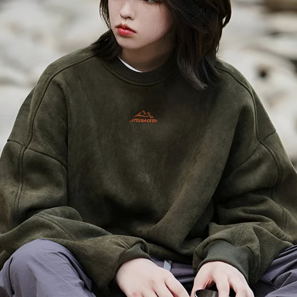 HORIZON™ - Eleganter Wildlederpullover