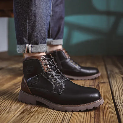 Kennedy | Kunstleder-Stiefeletten