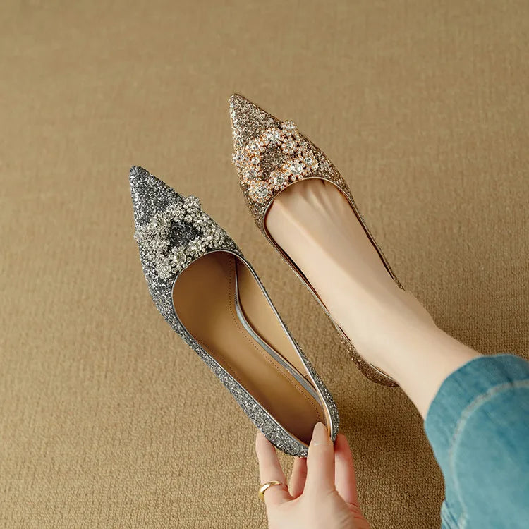 Solenza™| Gloria Glitter Pumps