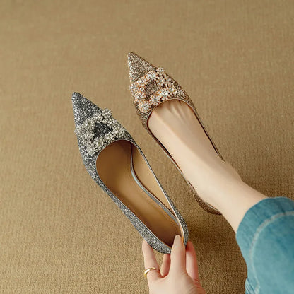 Gloria Glitzer-Pumps