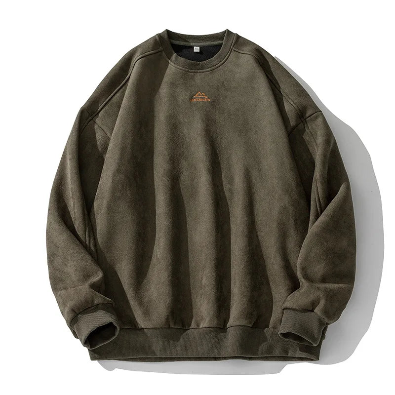 HORIZON™ - Eleganter Wildlederpullover