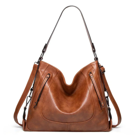 Nora – Alltagstaugliche Ledertasche
