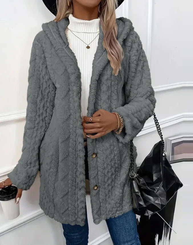 Leslie™ | Argyle Fleecejacke