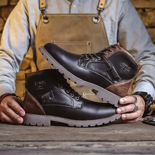 Kennedy | Kunstleder-Stiefeletten