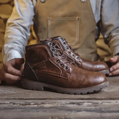 Kennedy | Kunstleder-Stiefeletten