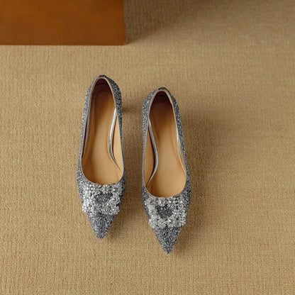 Solenza™| Gloria Glitter Pumps
