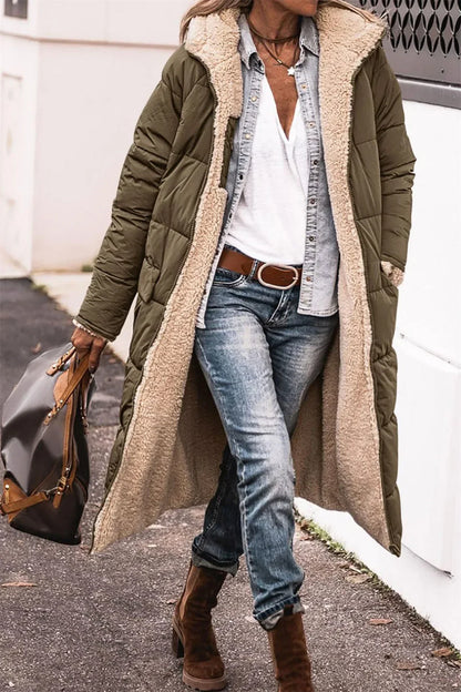 Adele™ – Warme gesteppte Jacke mit Kapuze